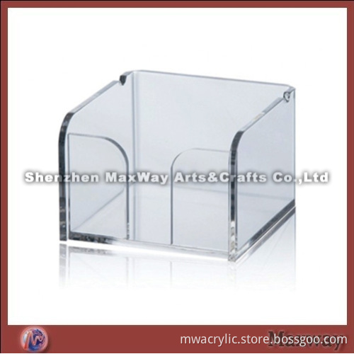 Home Supplier Crystal Acrylic Napkin Cases
